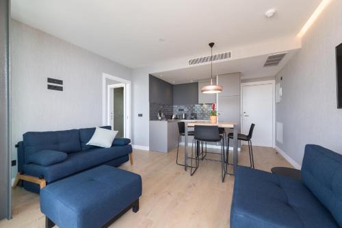 Foto de una habitación de Apartamentos La Marine