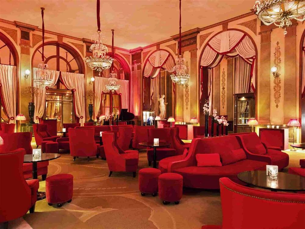 Foto de las zonas nobles de Hôtel Barrière Le Royal Deauville
