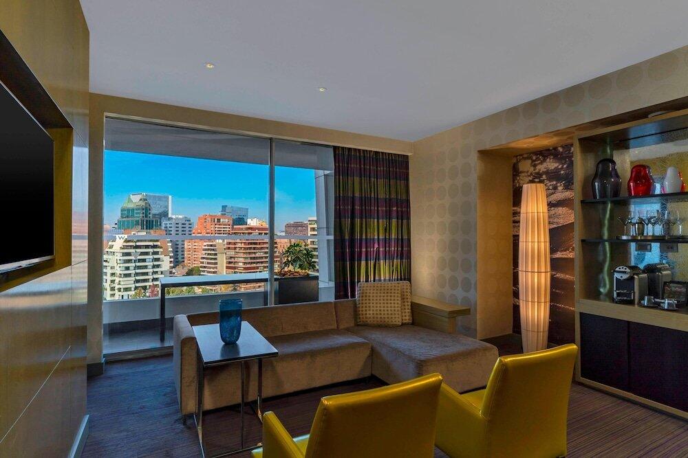 Foto de una habitación de Hotel W Santiago