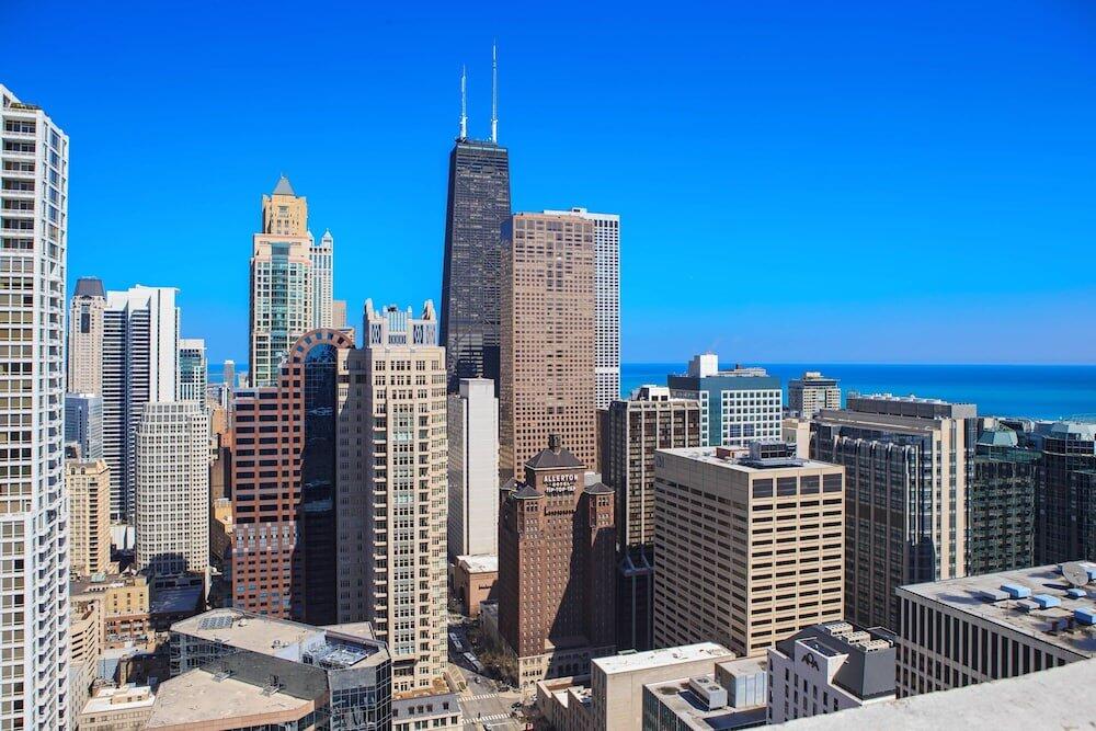 Foto de una habitación de Hotel Chicago Marriott Downtown Magnificent Mile