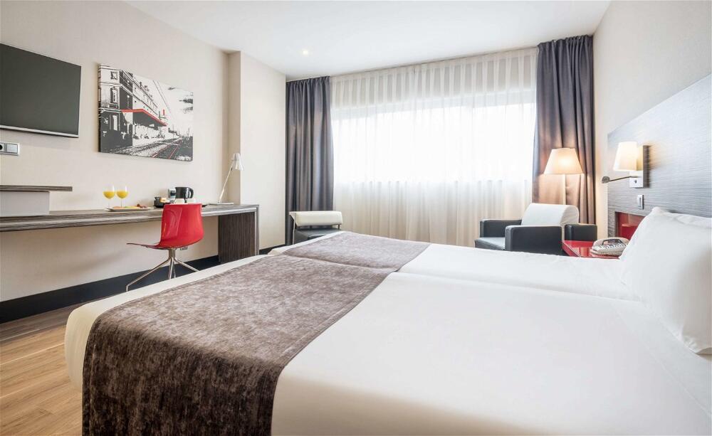 Foto de una habitación de Hotel Ilunion Barcelona