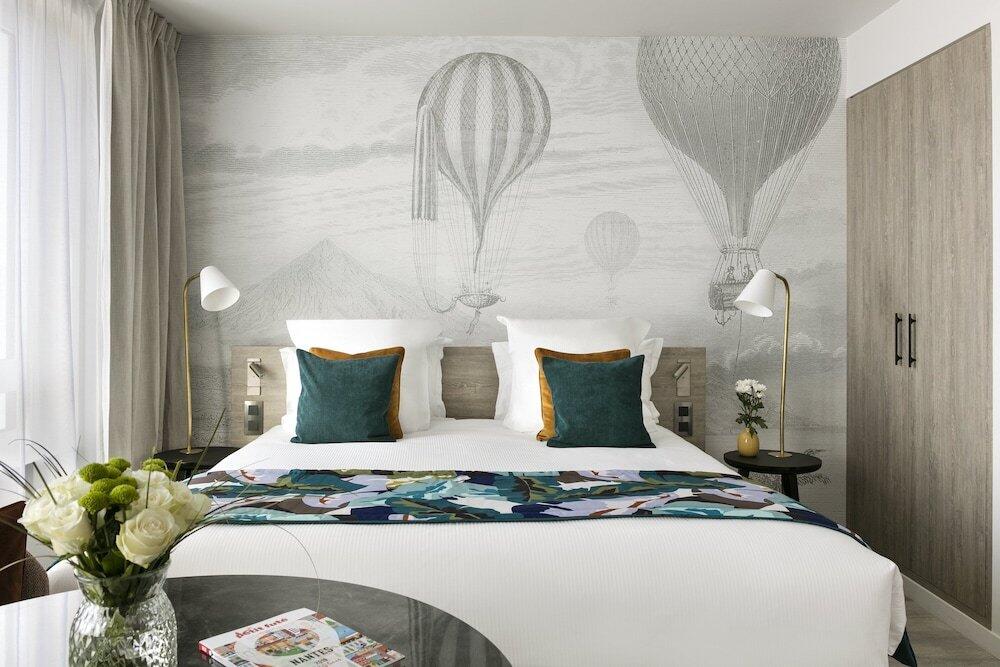 Foto de una habitación de Aparthotel Citadines Confluent Nantes