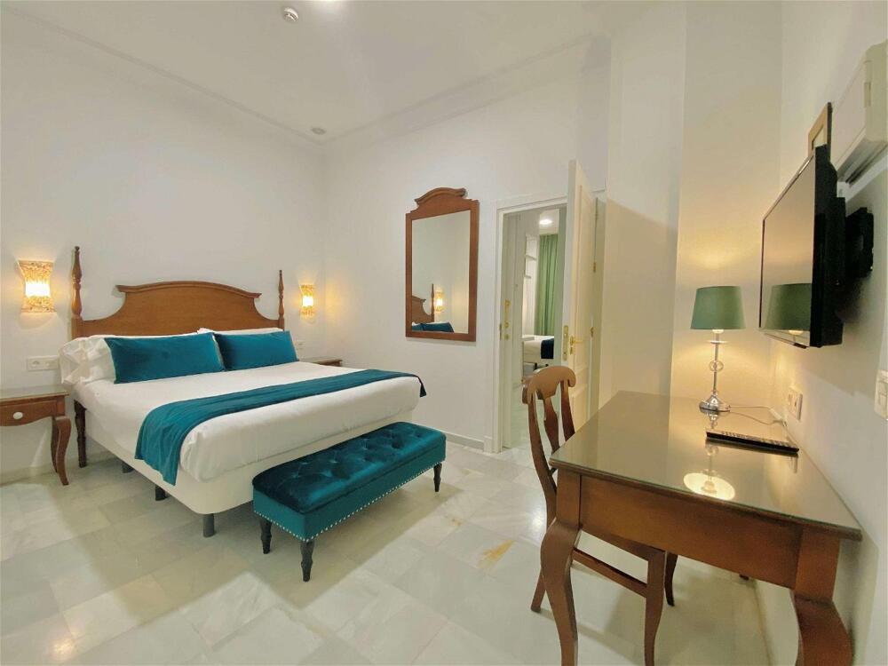 Foto de una habitación de Hotel Las Cortes De Cádiz