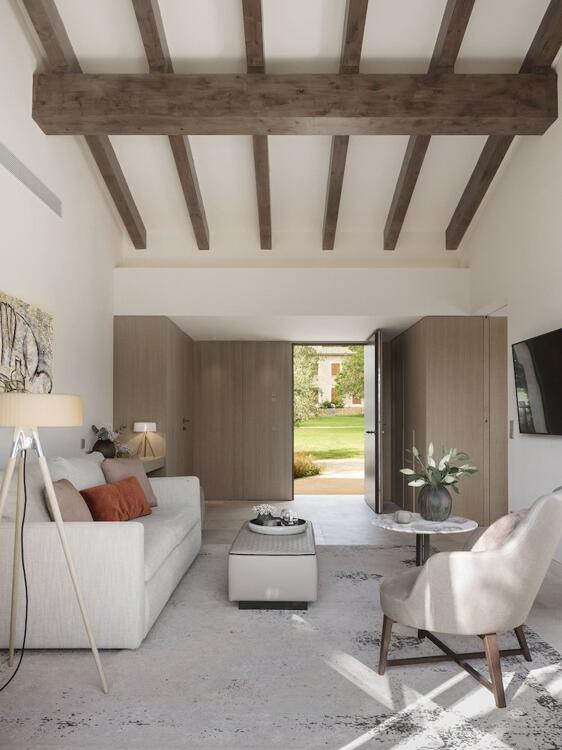 Foto de una habitación de Castell Son Claret - The Leading Hotels of the World