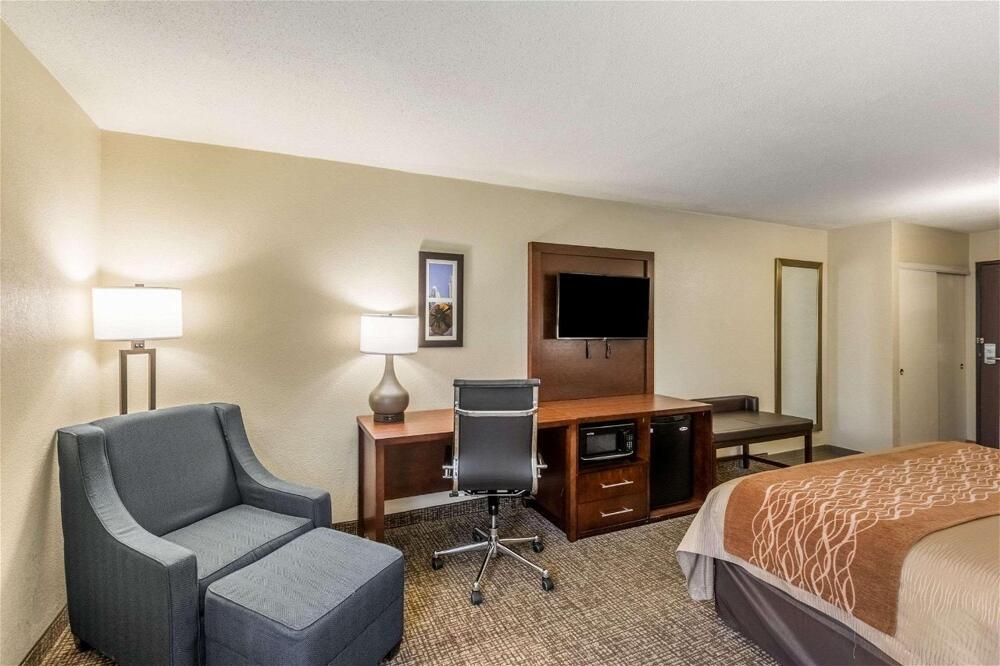 Foto de una habitación de Hotel Comfort Inn Charlotte Airport Uptown
