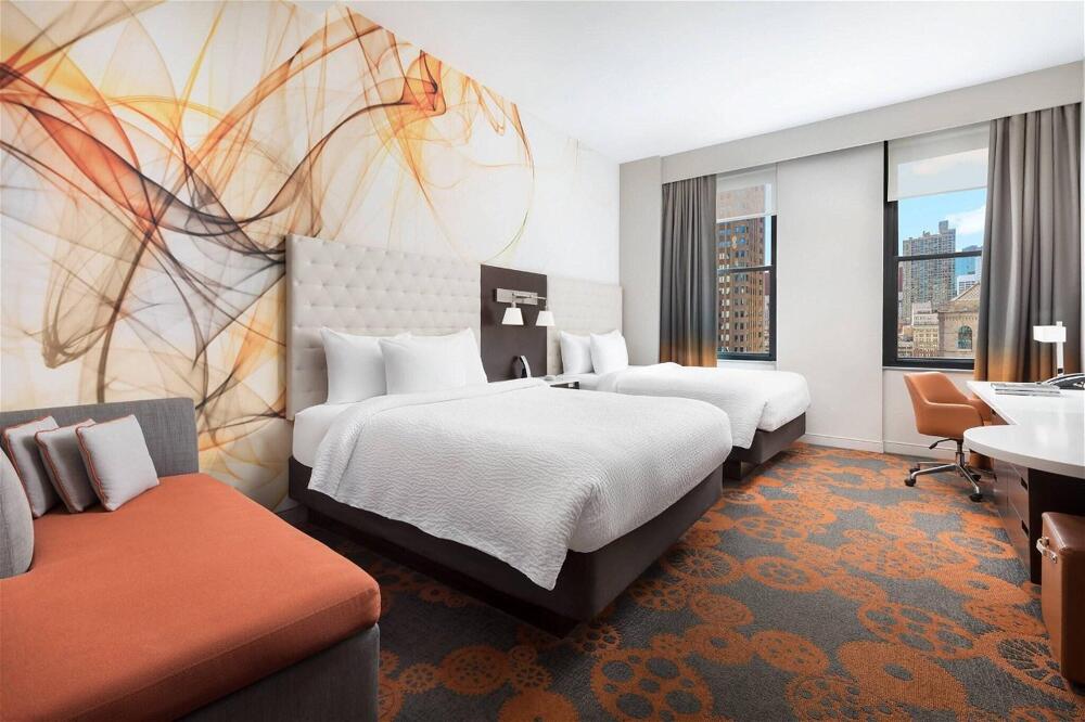 Foto de una habitación de Hotel Residence Inn Marriott New York Downtown Manhattan/WTC Area