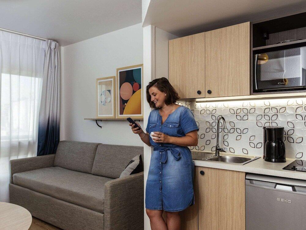 Foto de una habitación de Aparthotel Adagio Access Paris La Villette