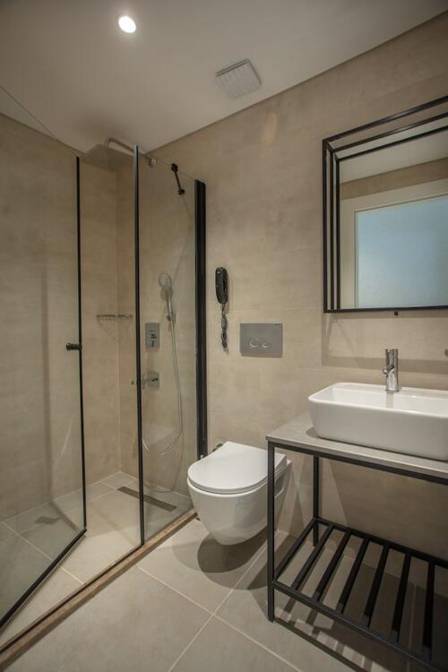 Foto del baño de Aparthotel Grand Aquarium