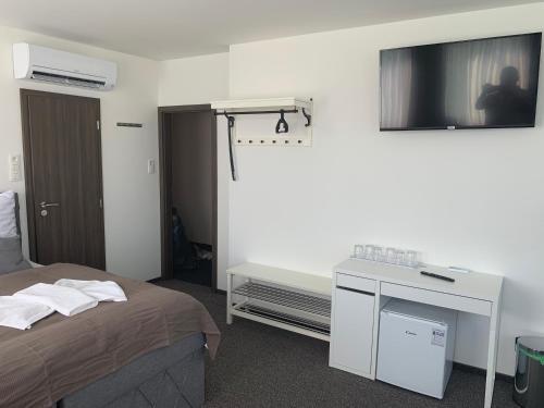 Foto de una habitación de Botel Gracia