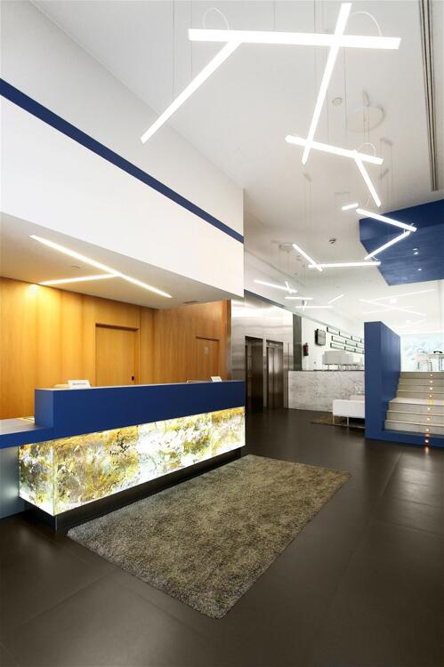 Foto de las zonas nobles de Hotel Eurostars Blue Coruña