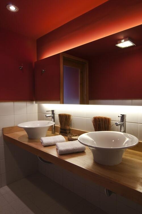 Foto del baño de Destino Sur Hotel &amp;amp; Spa de Montaña