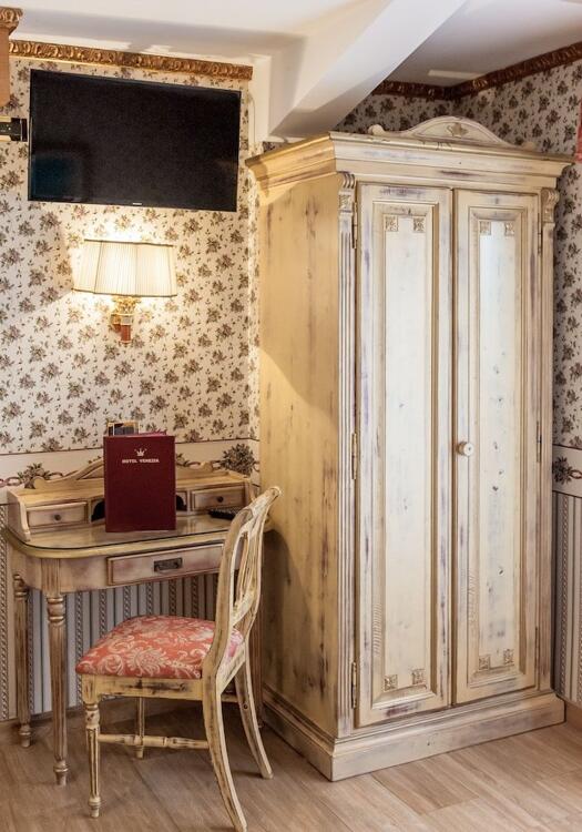 Foto de una habitación de Hotel Venezia