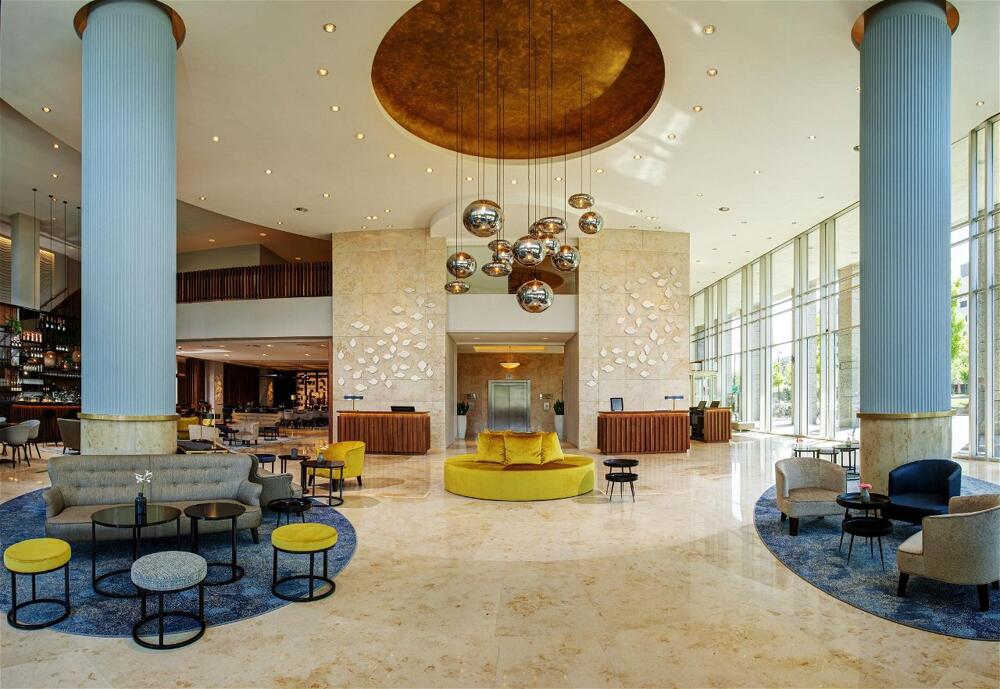 Foto de las zonas nobles de Rotterdam Marriott Hotel