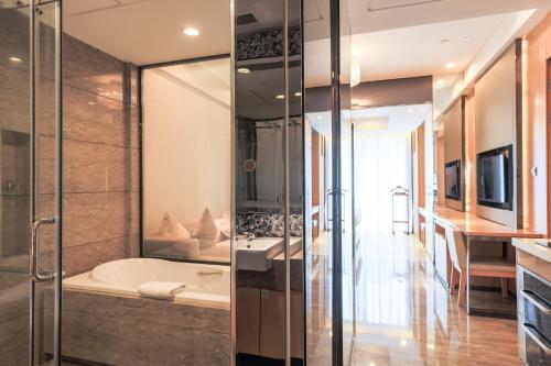 Foto del baño de Guangzhou Vaperse Hotel Zhujiang NewTown