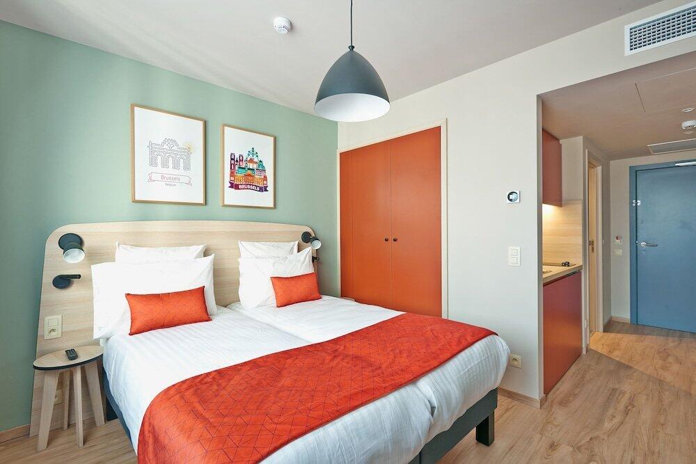 Foto de una habitación de Appart&amp;#039;City Confort Bruxelles Centre Gare du Midi