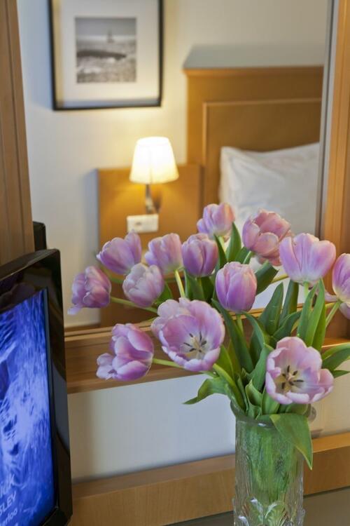 Foto de una habitación de Plaka Hotel