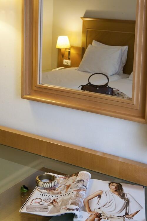 Foto de una habitación de Plaka Hotel