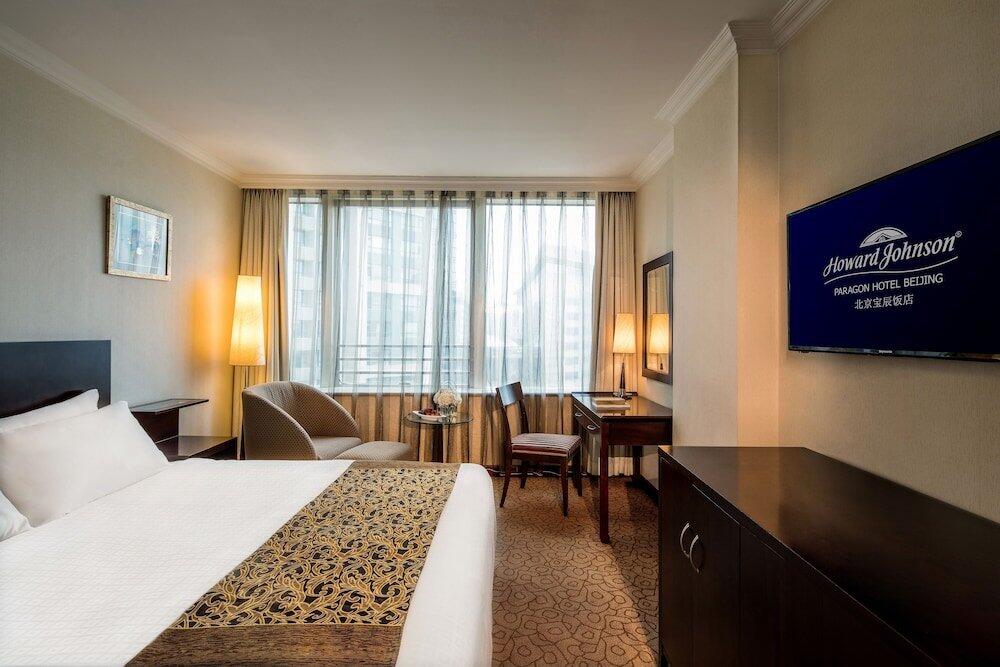Foto de una habitación de Howard Johnson Paragon Hotel Beijing