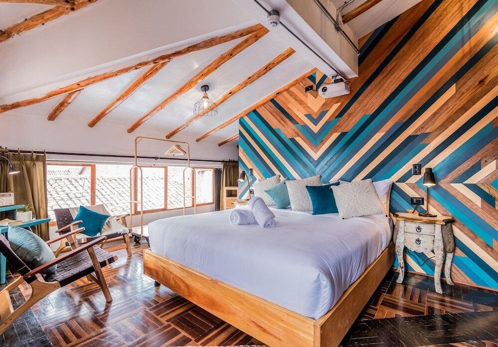 Foto de una habitación de Hotel Selina Plaza De Armas Cusco