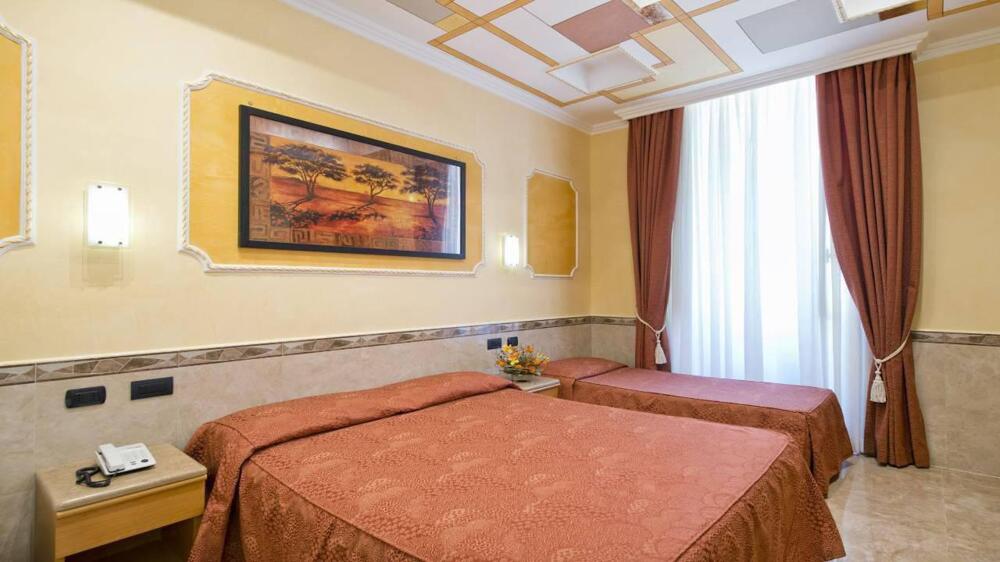 Foto de una habitación de Hotel Marco Polo Rome