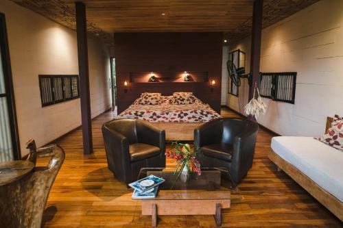 Foto de una habitación de Hamadryade Lodge