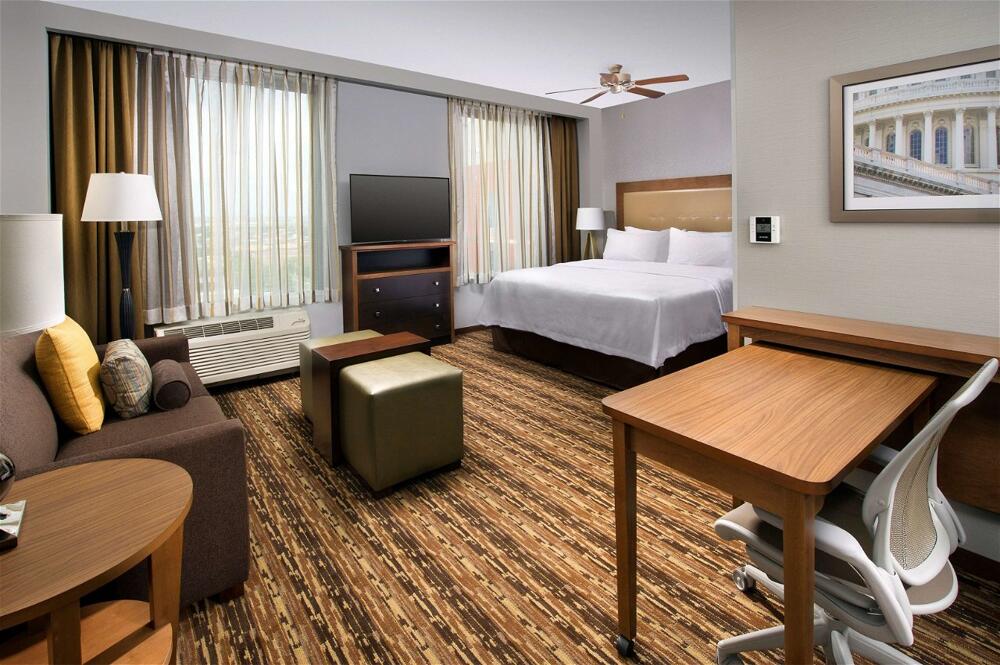 Foto de una habitación de Hotel Homewood Suites by Hilton Washington DC NoMa Union Station