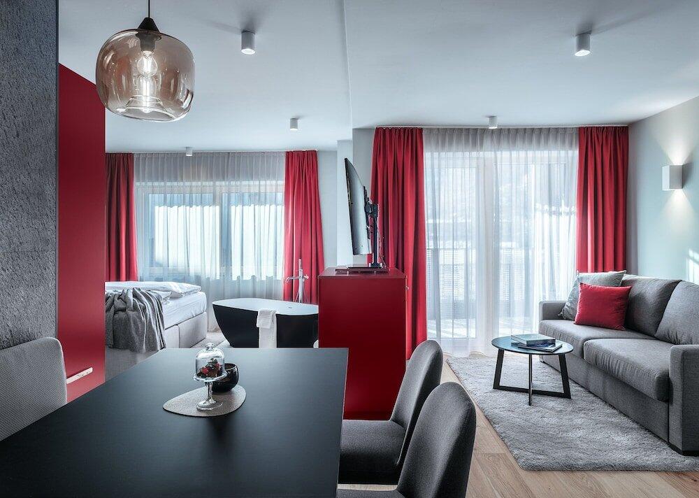 Foto de una habitación de Hotel The Secret Sölden