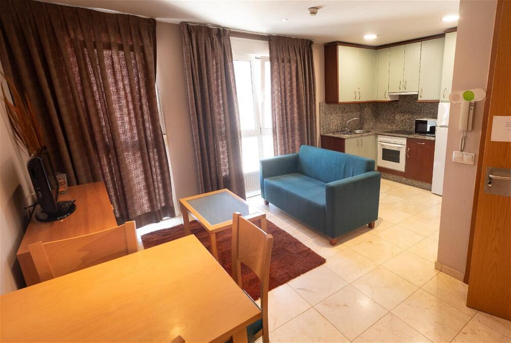 Foto de una habitación de Hotel Apartamentos Ciudad de Lugo