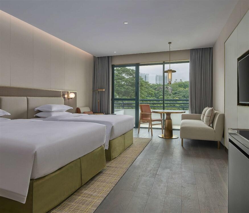 Foto de una habitación de Hotel Hilton Guangzhou Science City