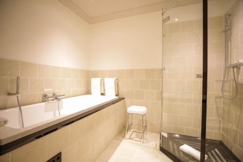 Foto del baño de La Villa Calvi