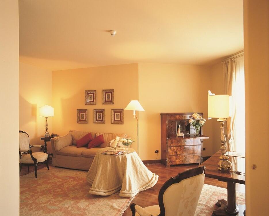 Foto de una habitación de Grand Hotel Baia Verde