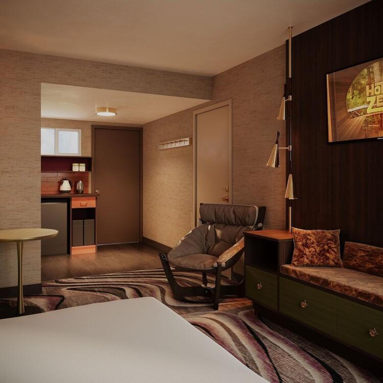 Foto de una habitación de Hotel Zed Victoria