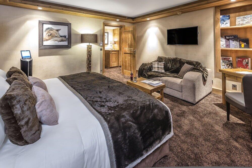 Foto de una habitación de Hôtel Le Kaïla