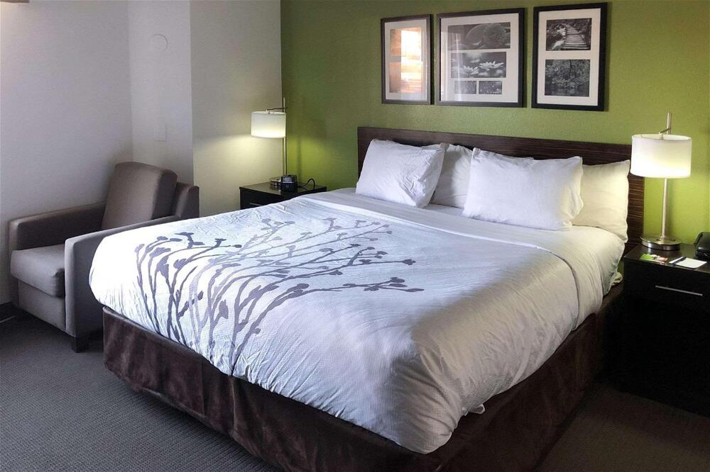 Foto de una habitación de Hotel Sleep Inn