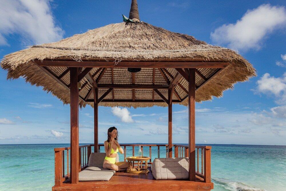 Foto de una habitación de Complejo Banyan Tree Vabbinfaru
