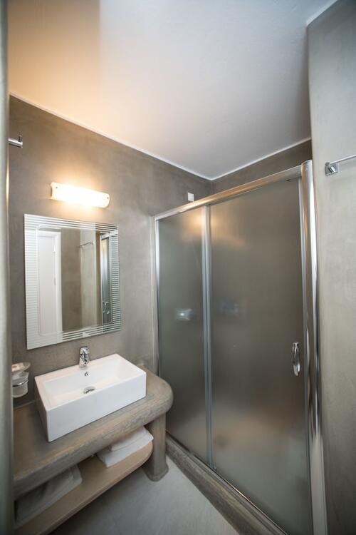 Foto del baño de Hotel Spanelis