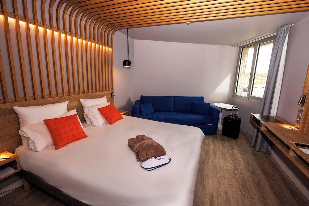 Foto de una habitación de Hotel Novotel Thalassa Le Touquet