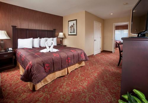 Foto de una habitación de Hotel Castle Inn and Suites Anaheim