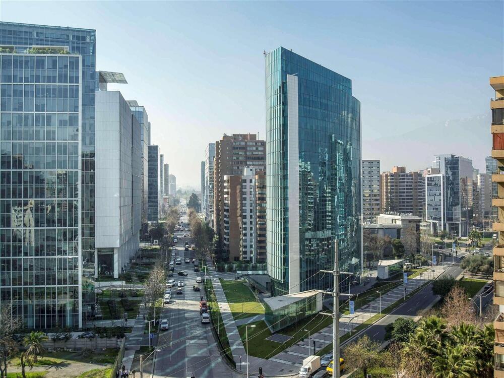 Foto del exterior de Hotel Novotel Santiago Las Condes