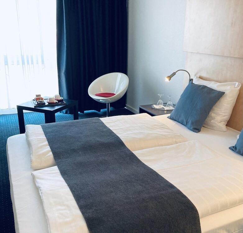 Foto de una habitación de Hotel Good Morning + Bad Oldesloe