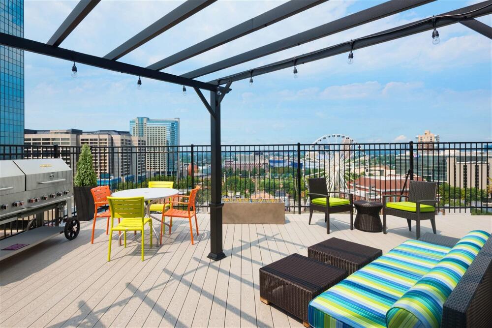 Foto del exterior de Hotel Home2 Suites by Hilton Atlanta Downtown