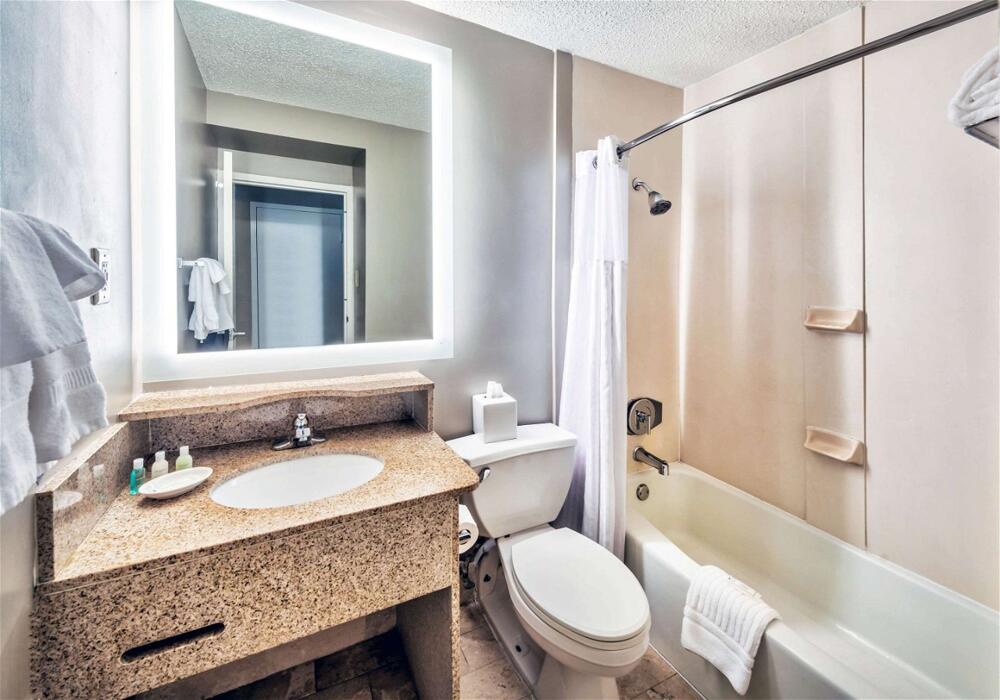 Foto del baño de Clarion Hotel Atlanta Airport