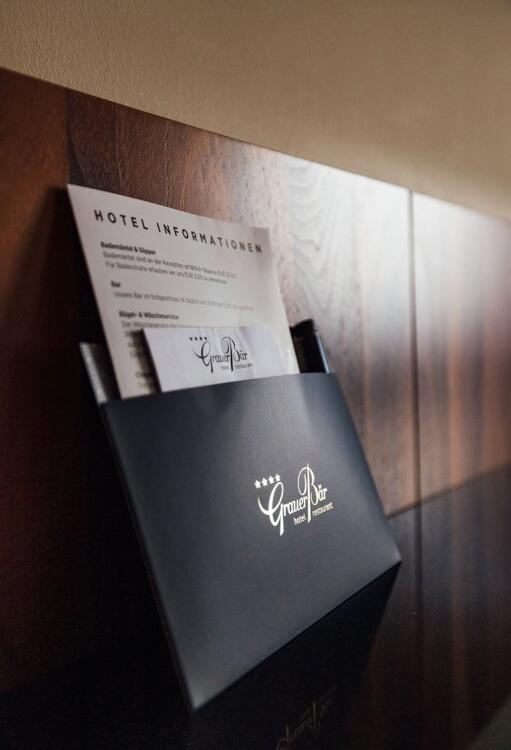 Foto de una habitación de Hotel Grauer Bär