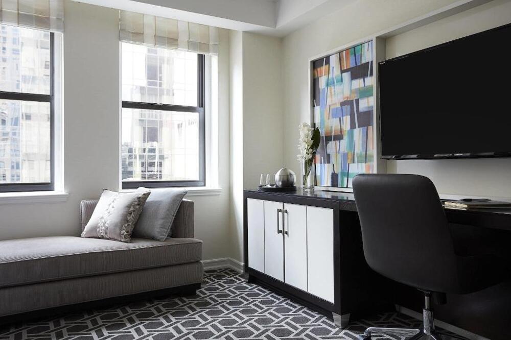 Foto de una habitación de Hotel JW Marriott Essex House New York