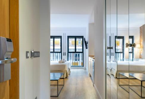 Foto de una habitación de H-A Aparthotel Hotel Quo