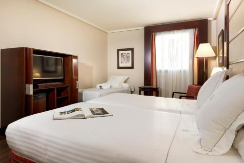 Foto de una habitación de Hotel Sevilla Center