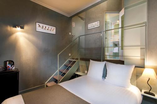 Foto de una habitación de Appart&amp;#039;hôtel Makom Pereire