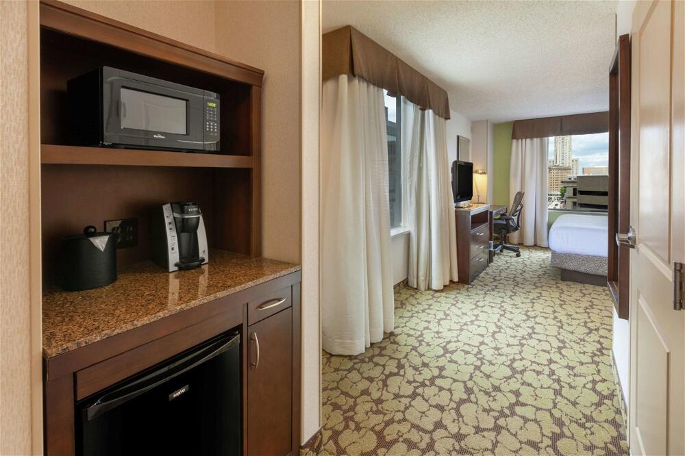 Foto de una habitación de Hotel Hilton Garden Inn Pittsburgh University Place