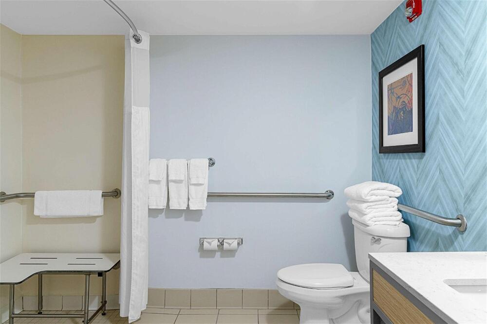 Foto del baño de Hotel Hilton Garden Inn Fredericksburg