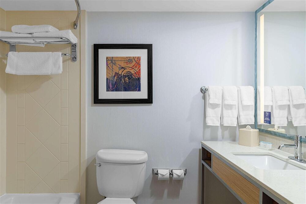Foto del baño de Hotel Hilton Garden Inn Fredericksburg